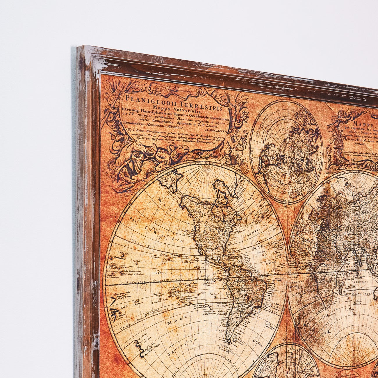 World Framed Wall Art
