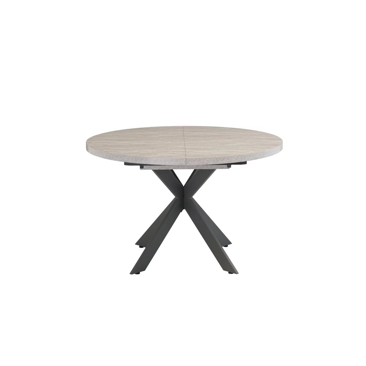 Lorenzo Round Extending Dining Table and 4 Chairs