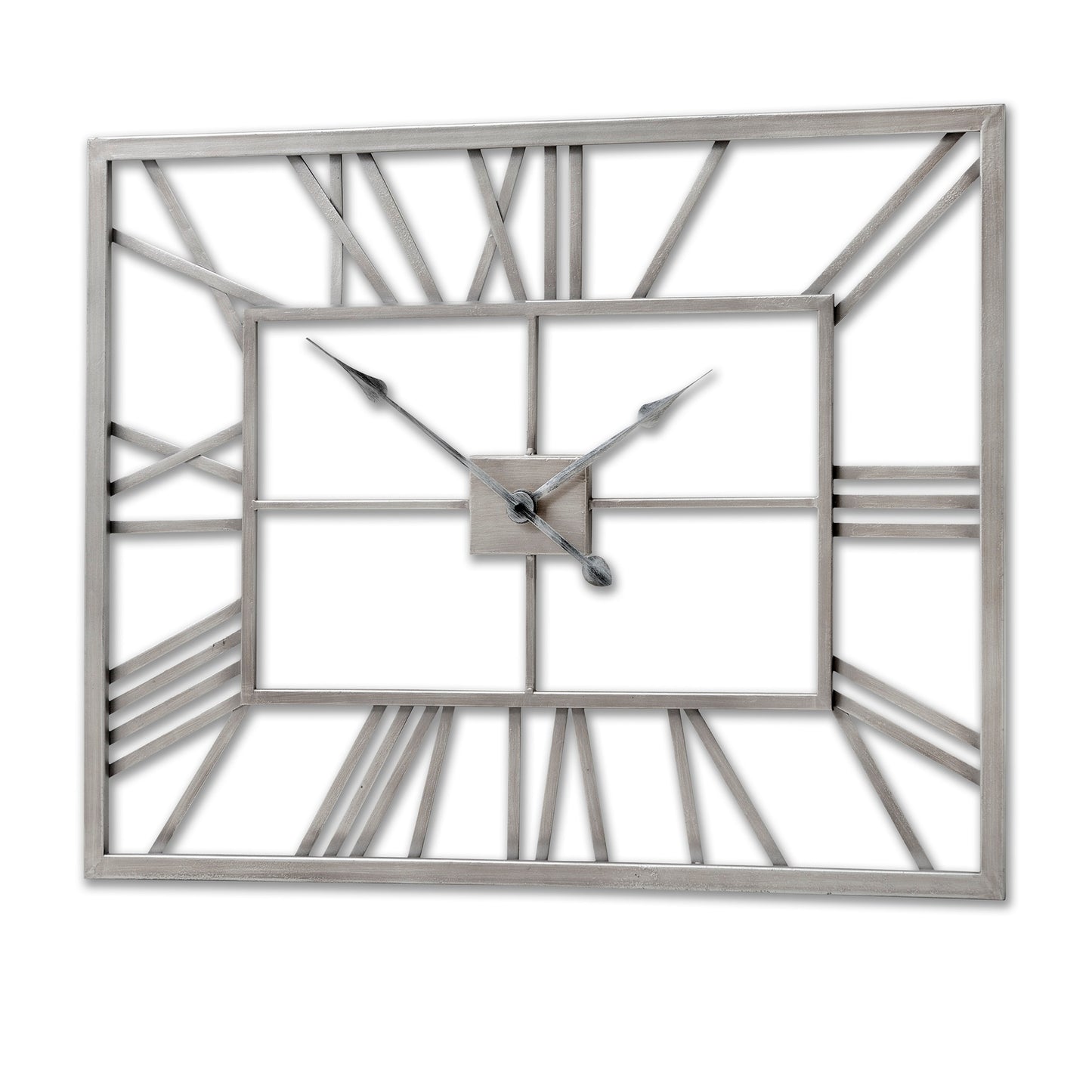 Shelley Silver Clock