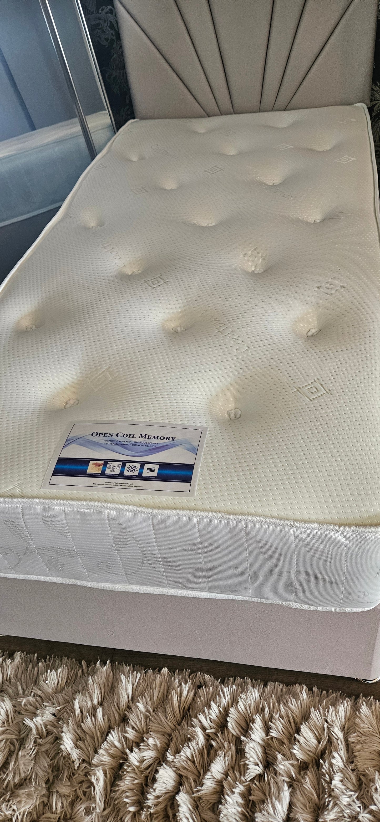 Open Coil Memory Comfort