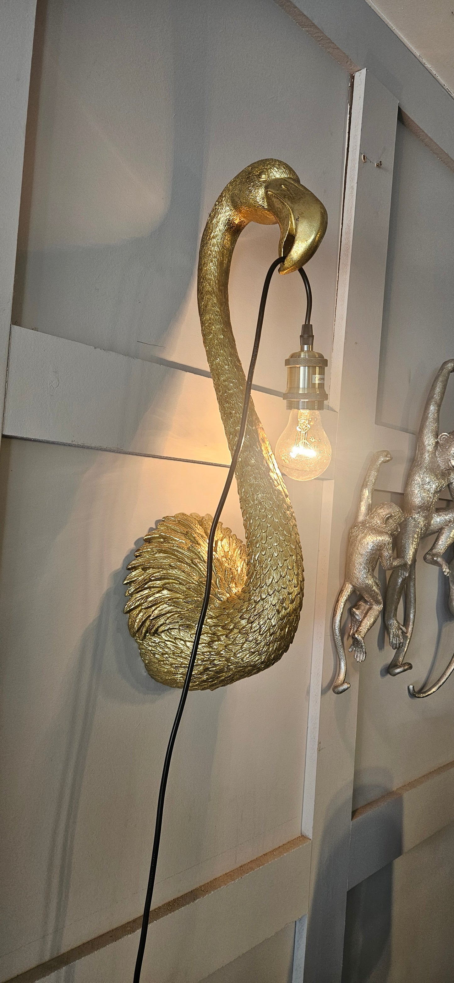 Flamingo Gold Wall Light