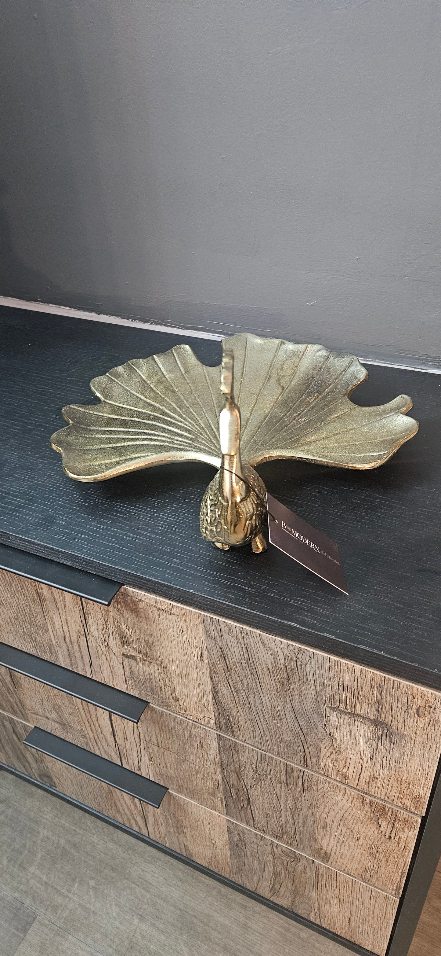 Peacock Trinket Dish