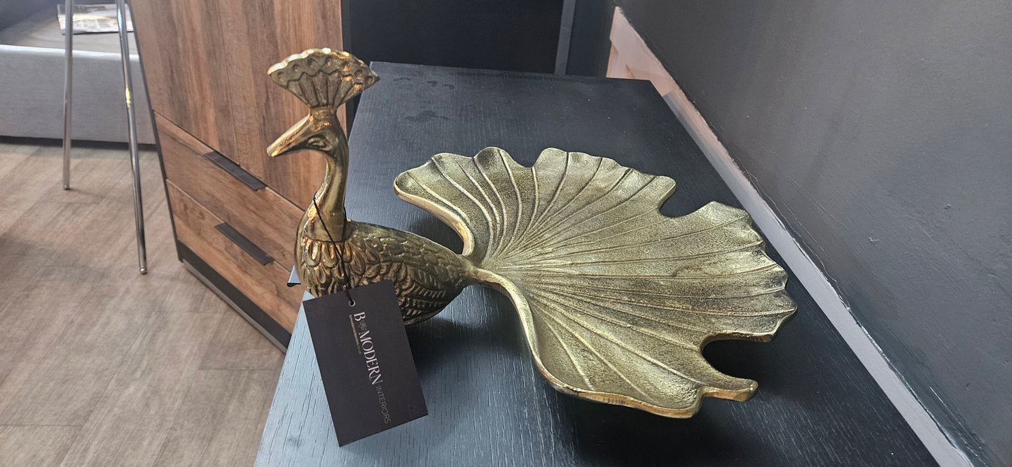 Peacock Trinket Dish