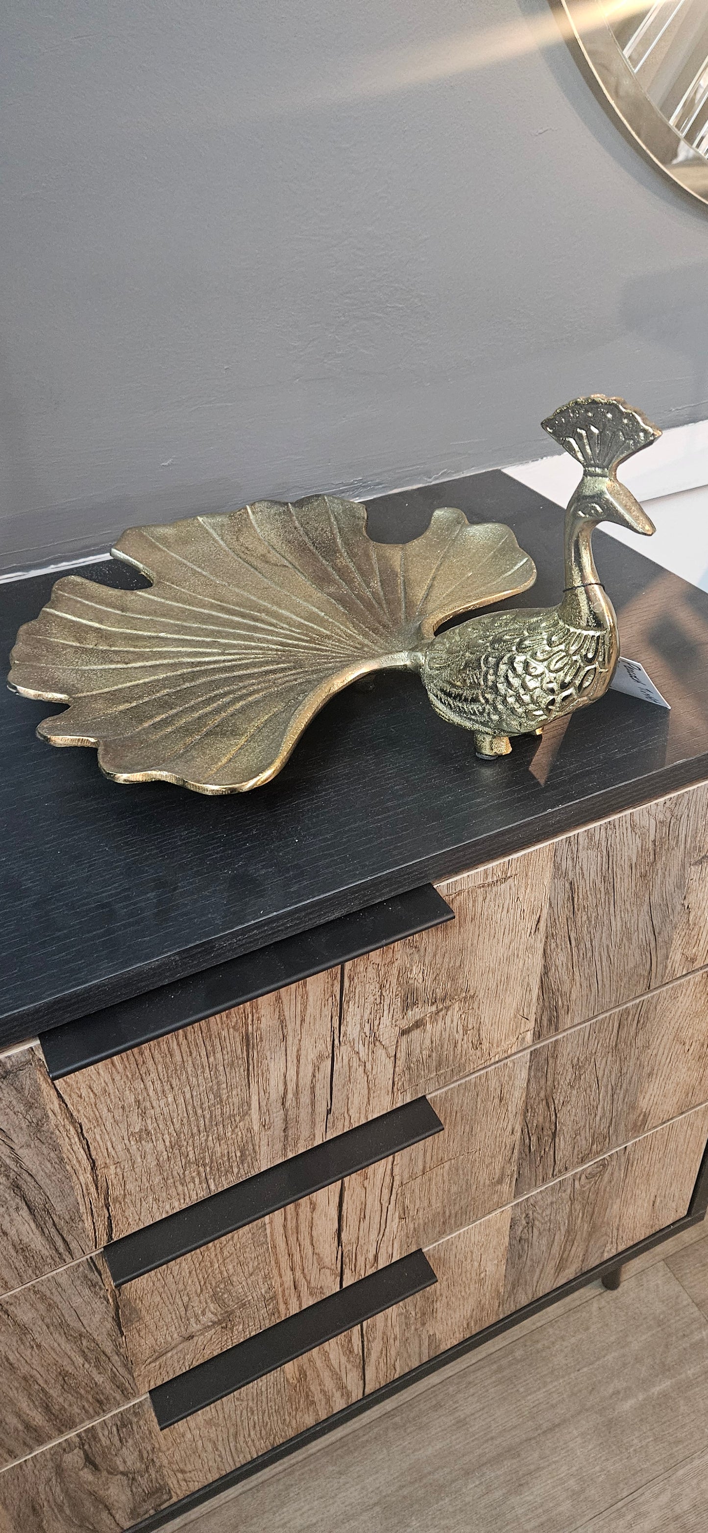 Peacock Trinket Dish