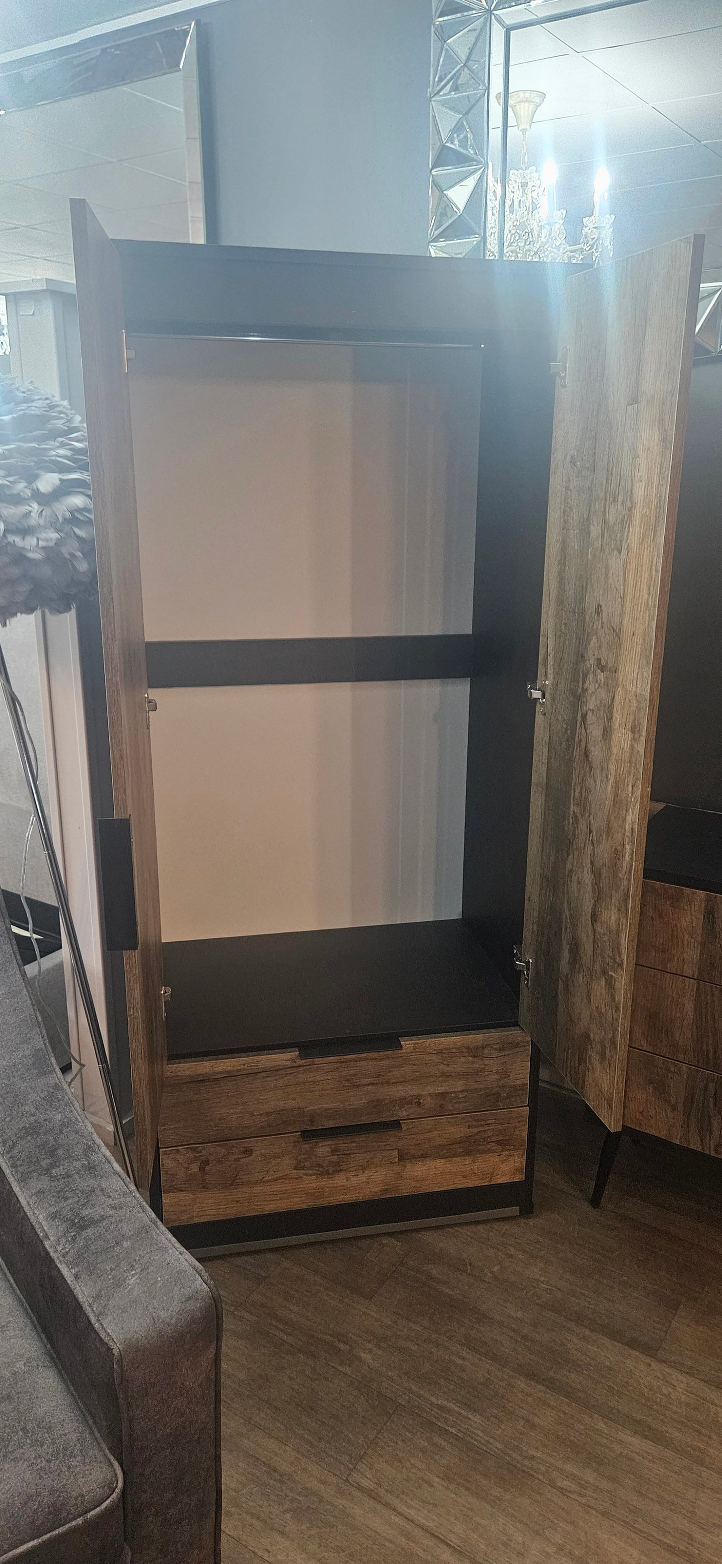 Sherburn 2 Door 2 Drawer Wardrobe