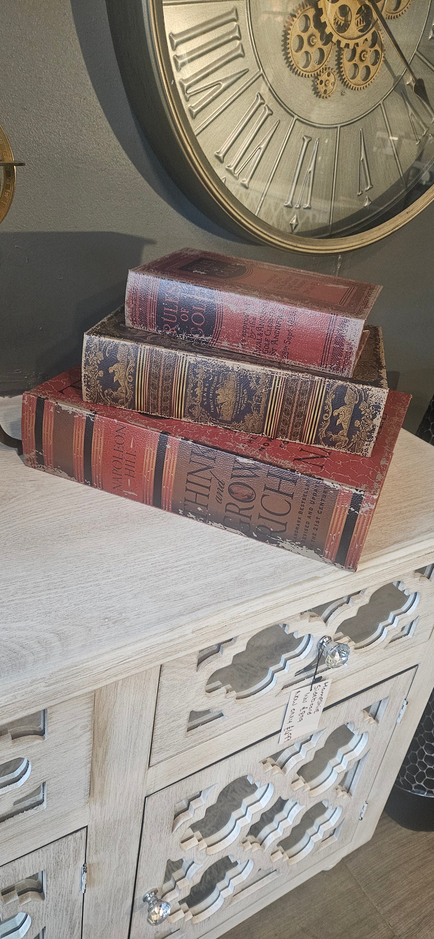 Antique Book Storage Boxes