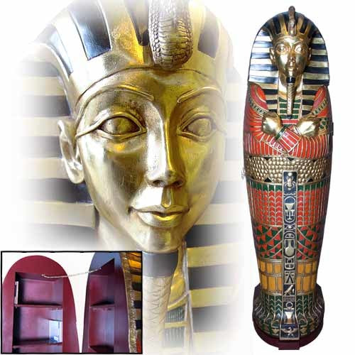 Egyptian Sarcophagus CD/DVD Holder