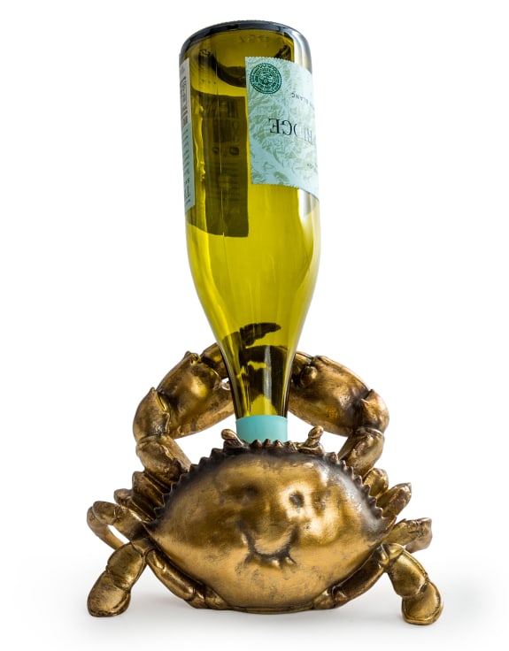 Drink Like a Crab Bottle Holder