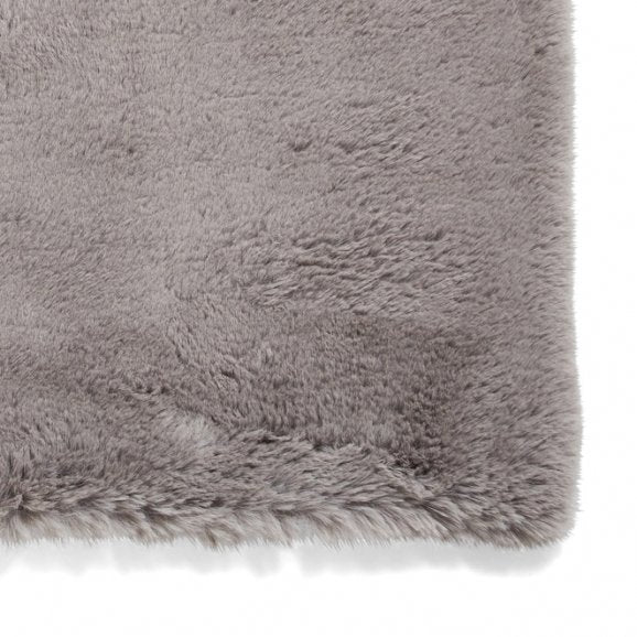 Super Fur Rug Grey