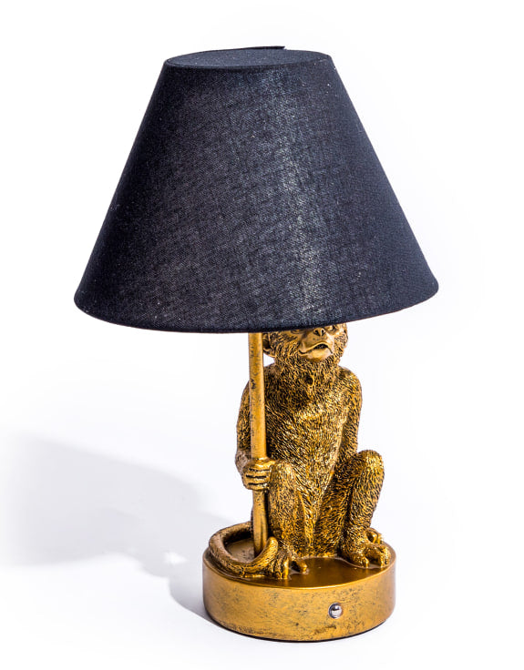 Gold Monkey Table Lamp