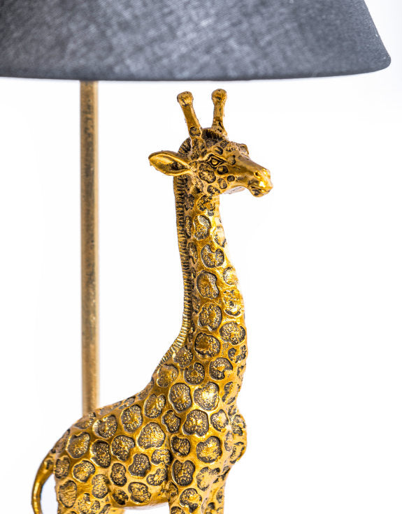 Gold Giraffe Table Lamp