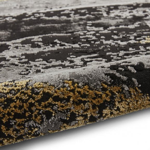 Chloe Black/Gold Rug