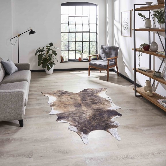 Faux Cow Hide Rug