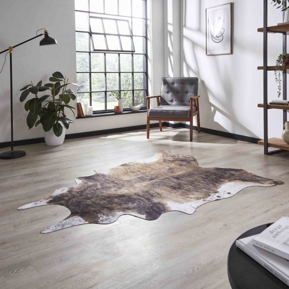 Faux Cow Hide Rug