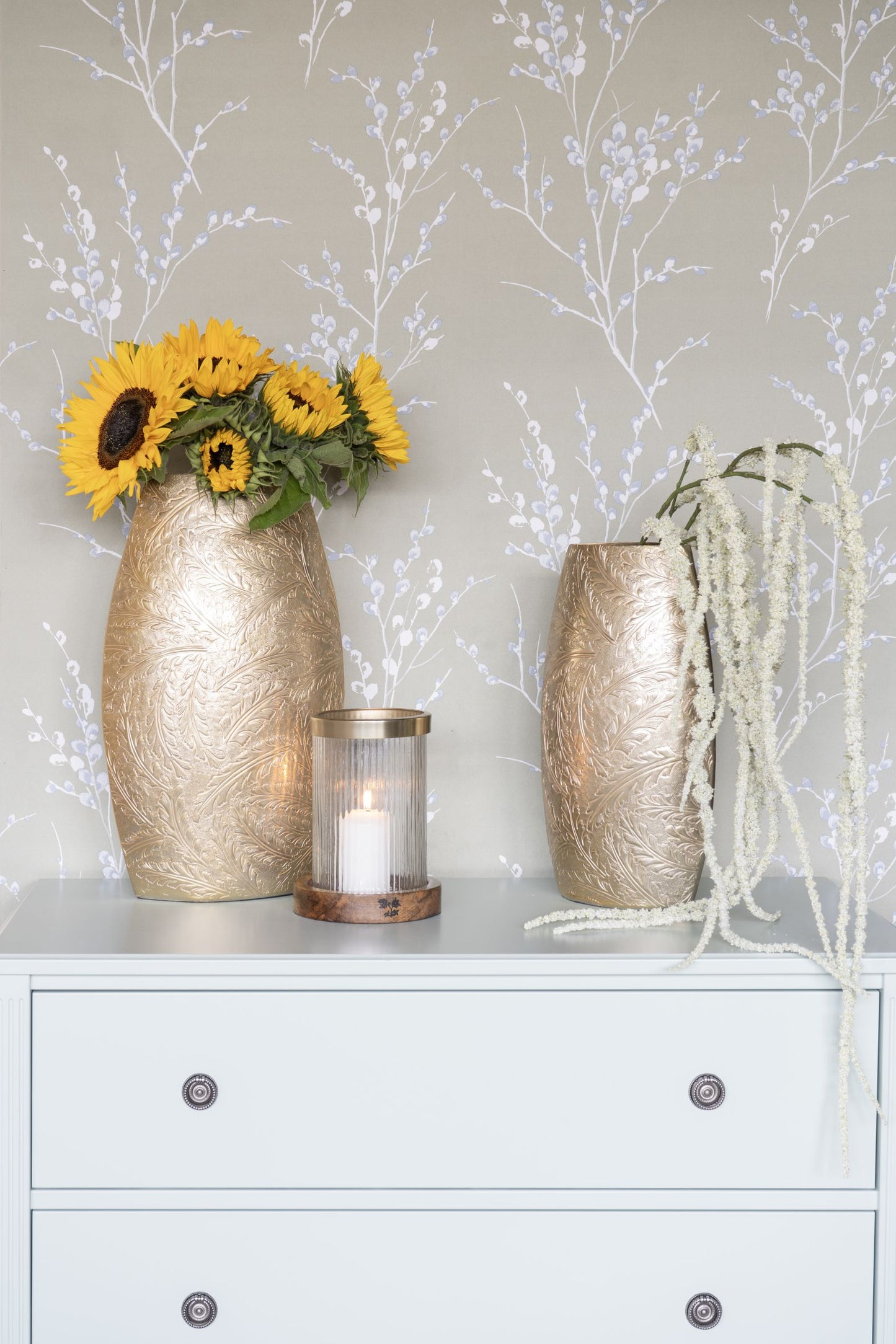 Whisper Gold Vase Large