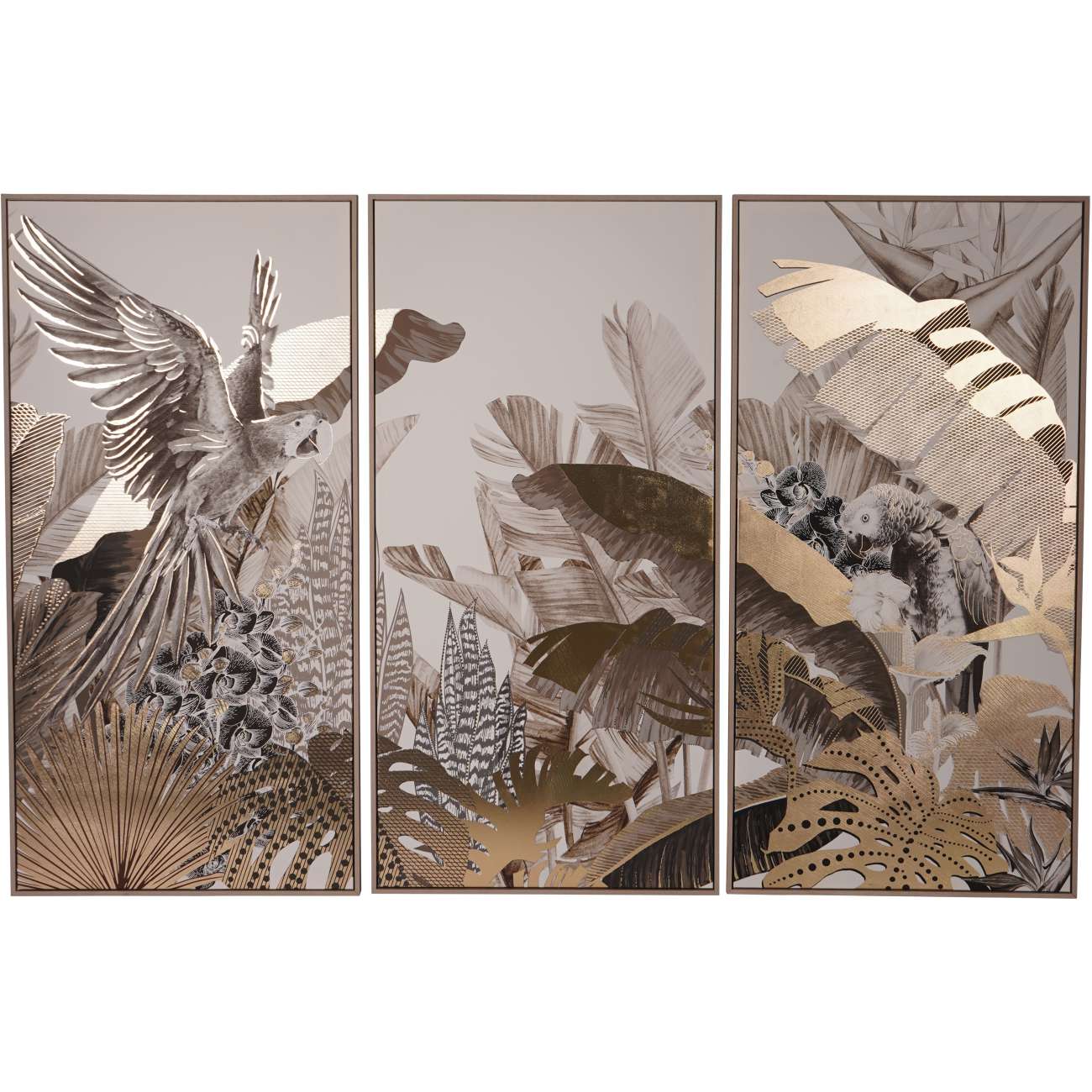 XL Amazon Set of 3 Framed Wall Art