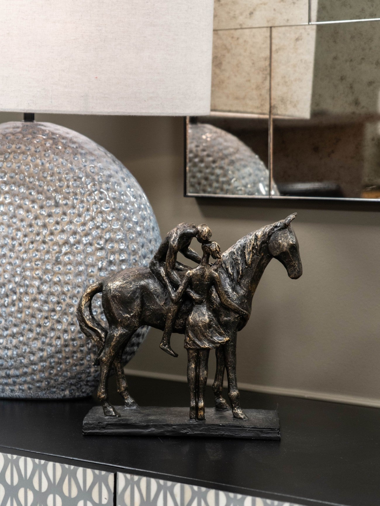 Riding Kiss Ornament