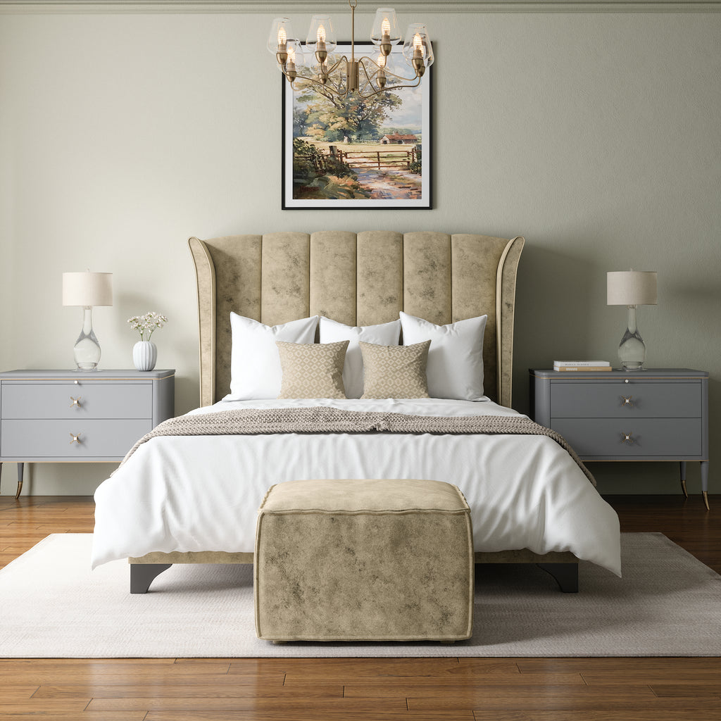 Arrabella Bedframe Marble Sand