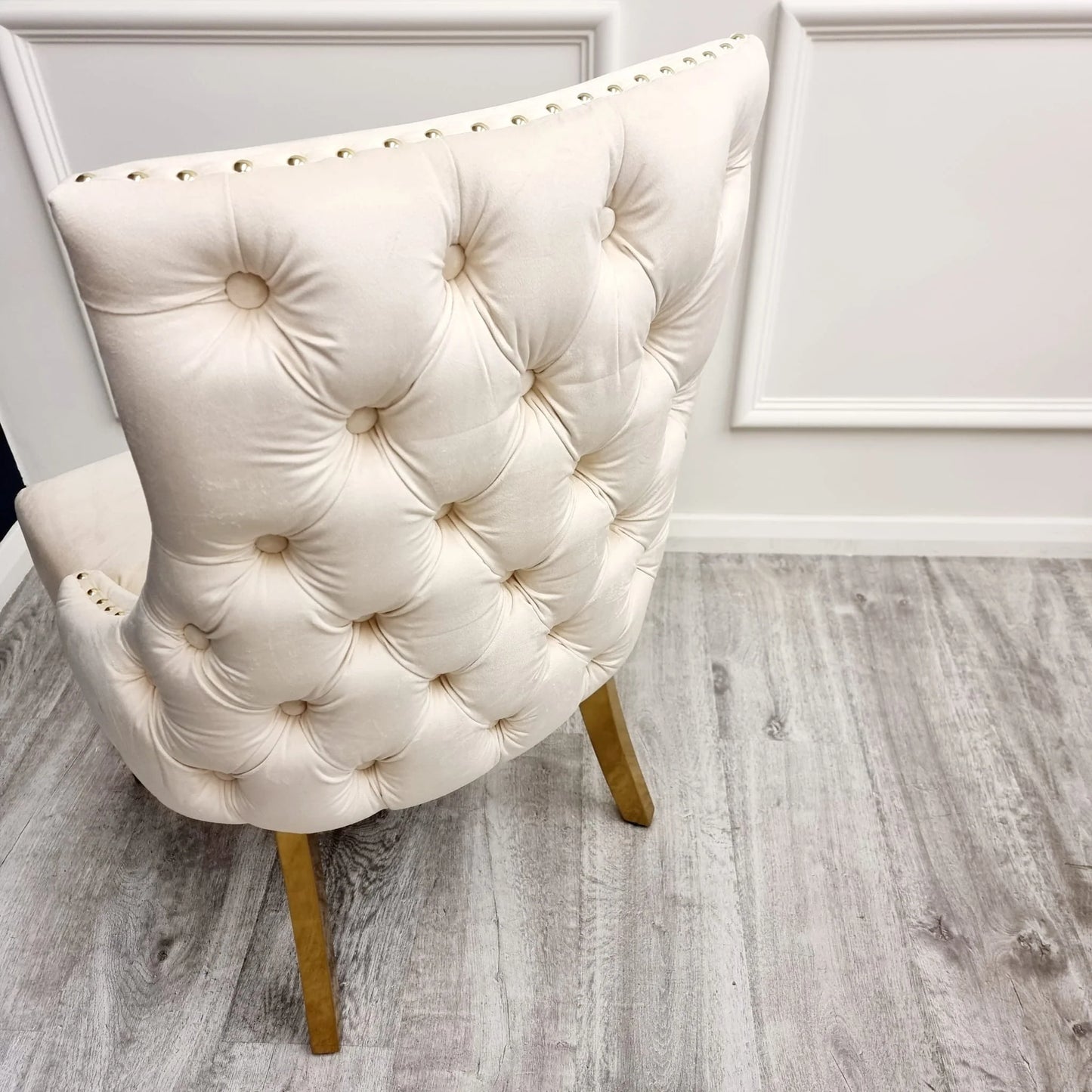 Pair of Kelcey Chairs Cream