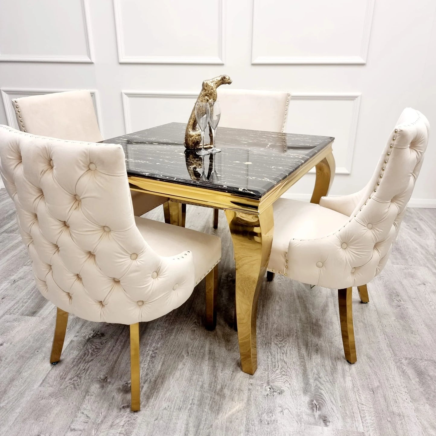 Pair of Kelcey Chairs Cream