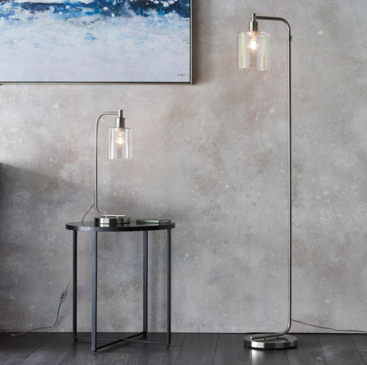 Torrens Chrome Floor Lamp