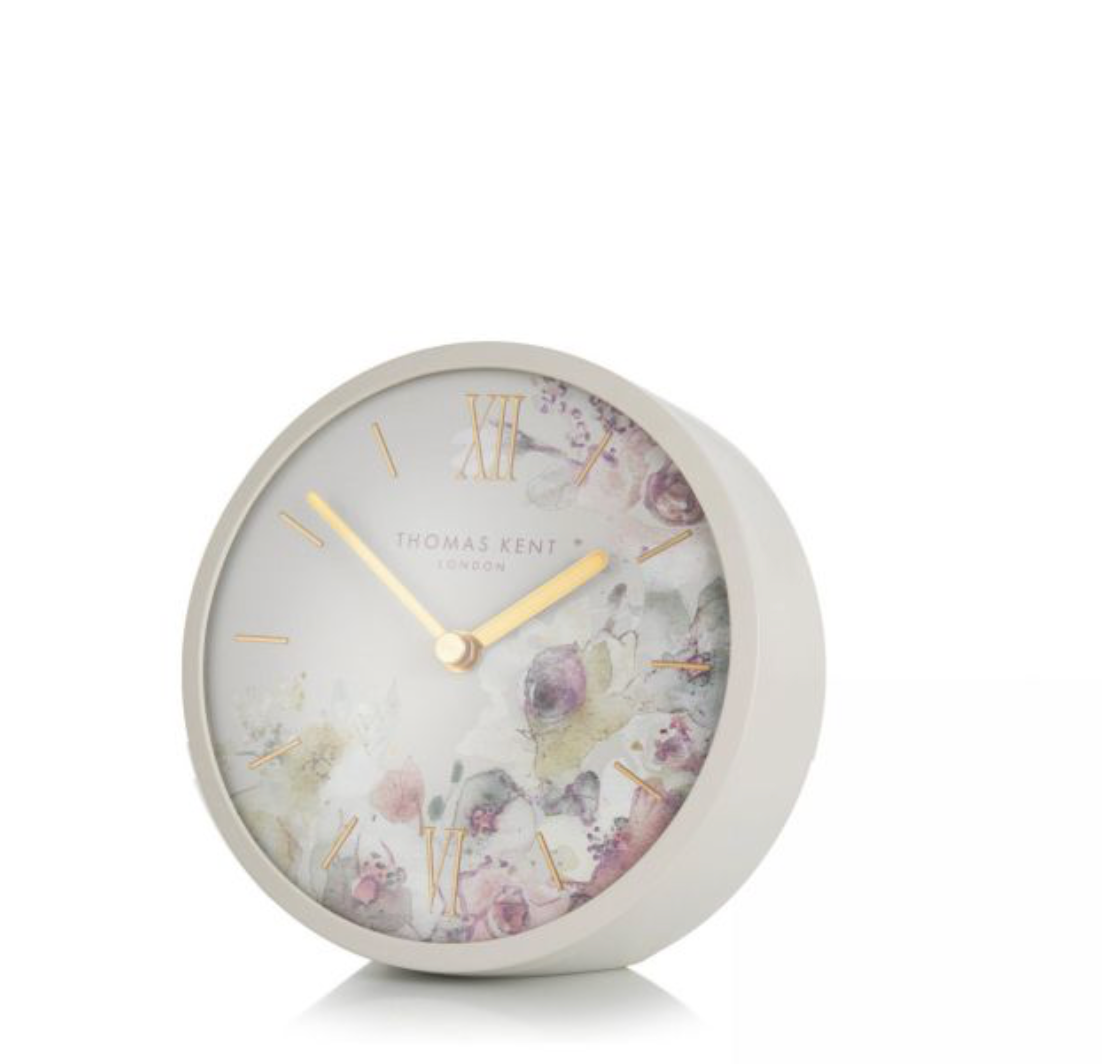 Flora Mantle Clock
