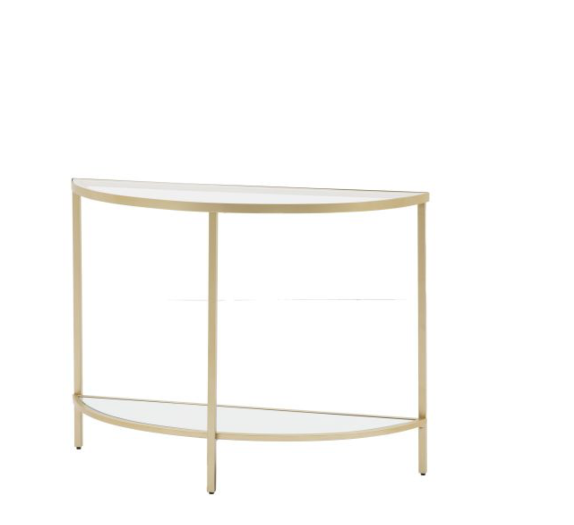Champagne Carla Console Table
