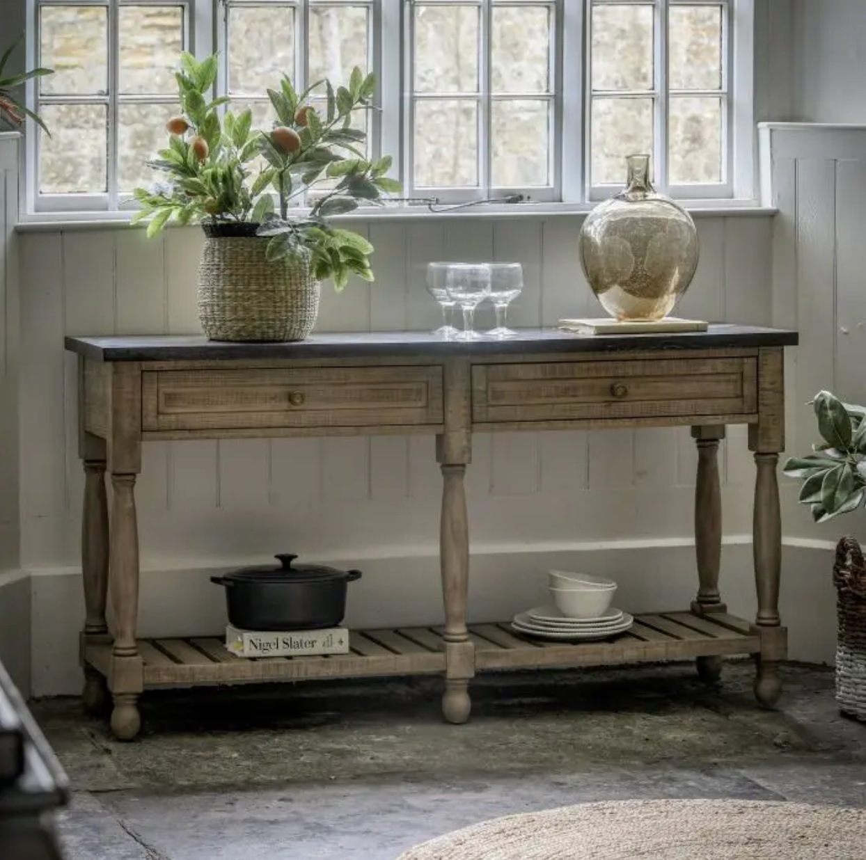 Vinnie 2 Drawer Console Table