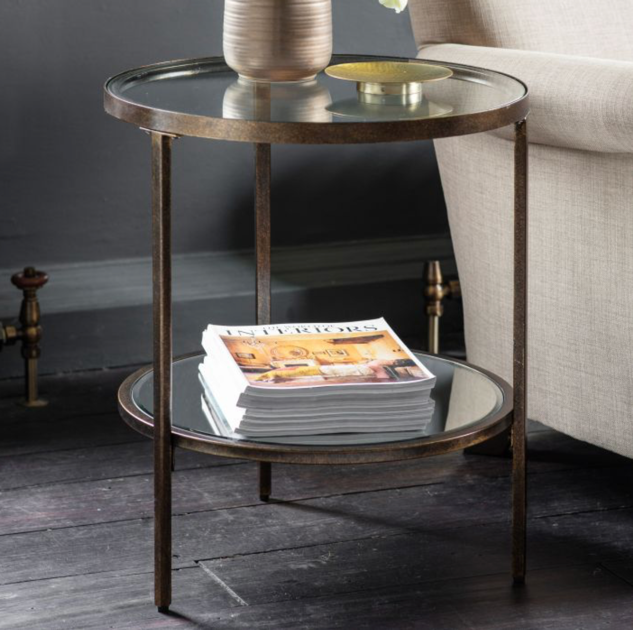 Bronze Carla Side Table