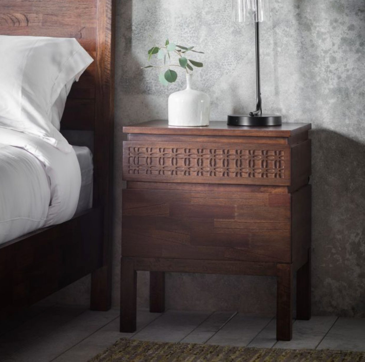 Beck Bedside Table Mango