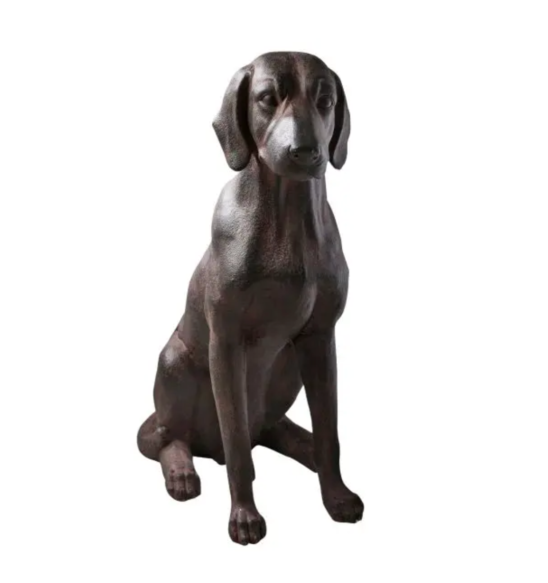 Sitting Dog Statue