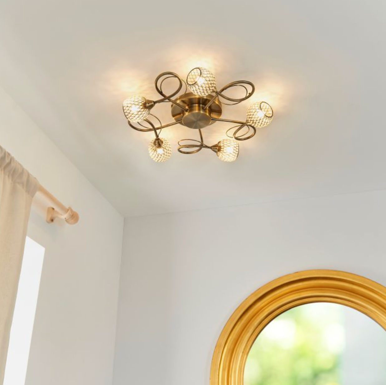 Athena Ceiling 5 Light