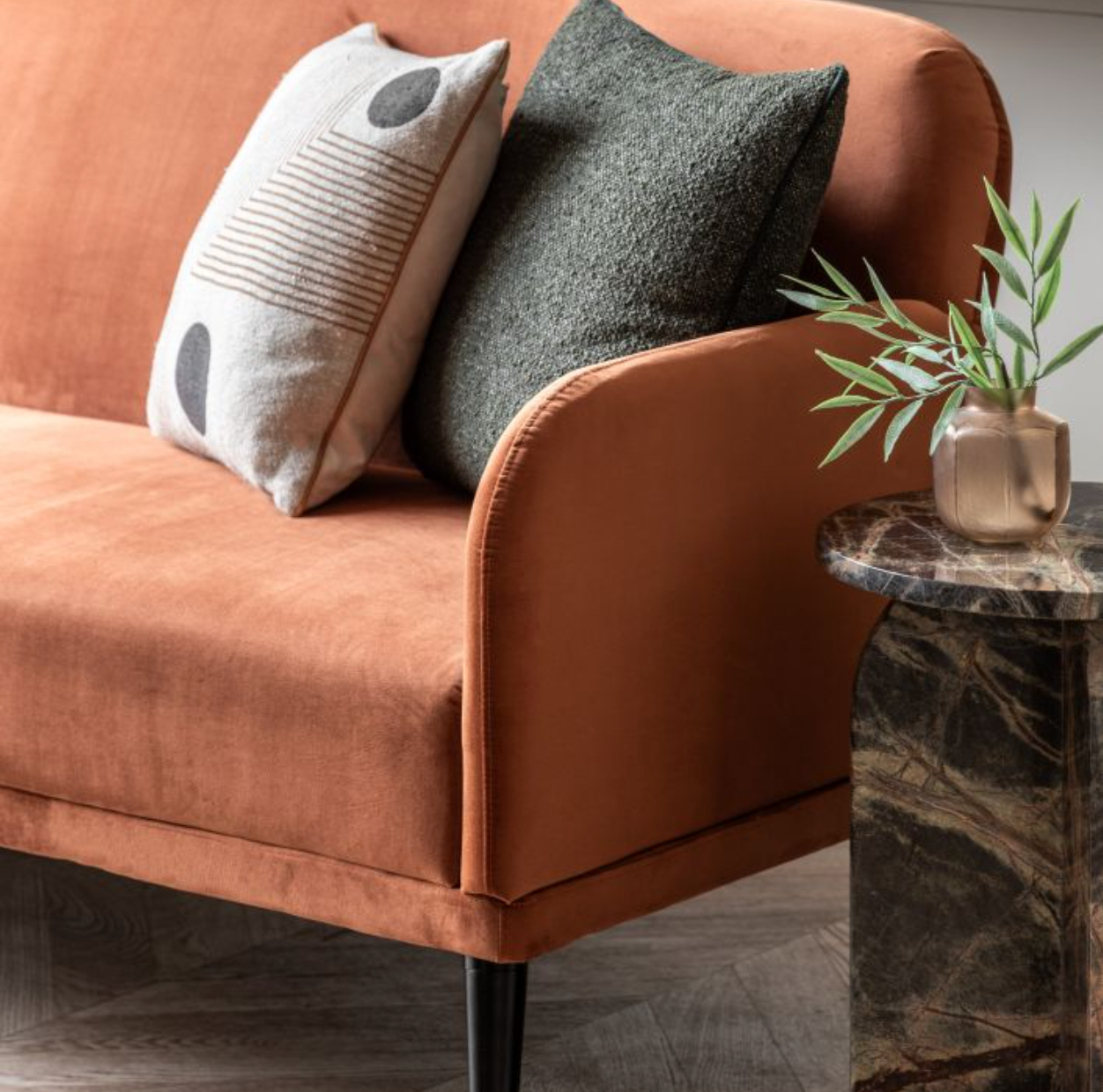Halston Sofa Bed Rust
