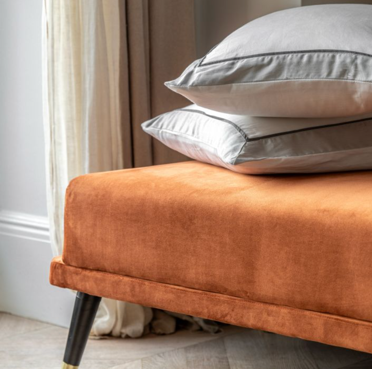 Halston Sofa Bed Rust