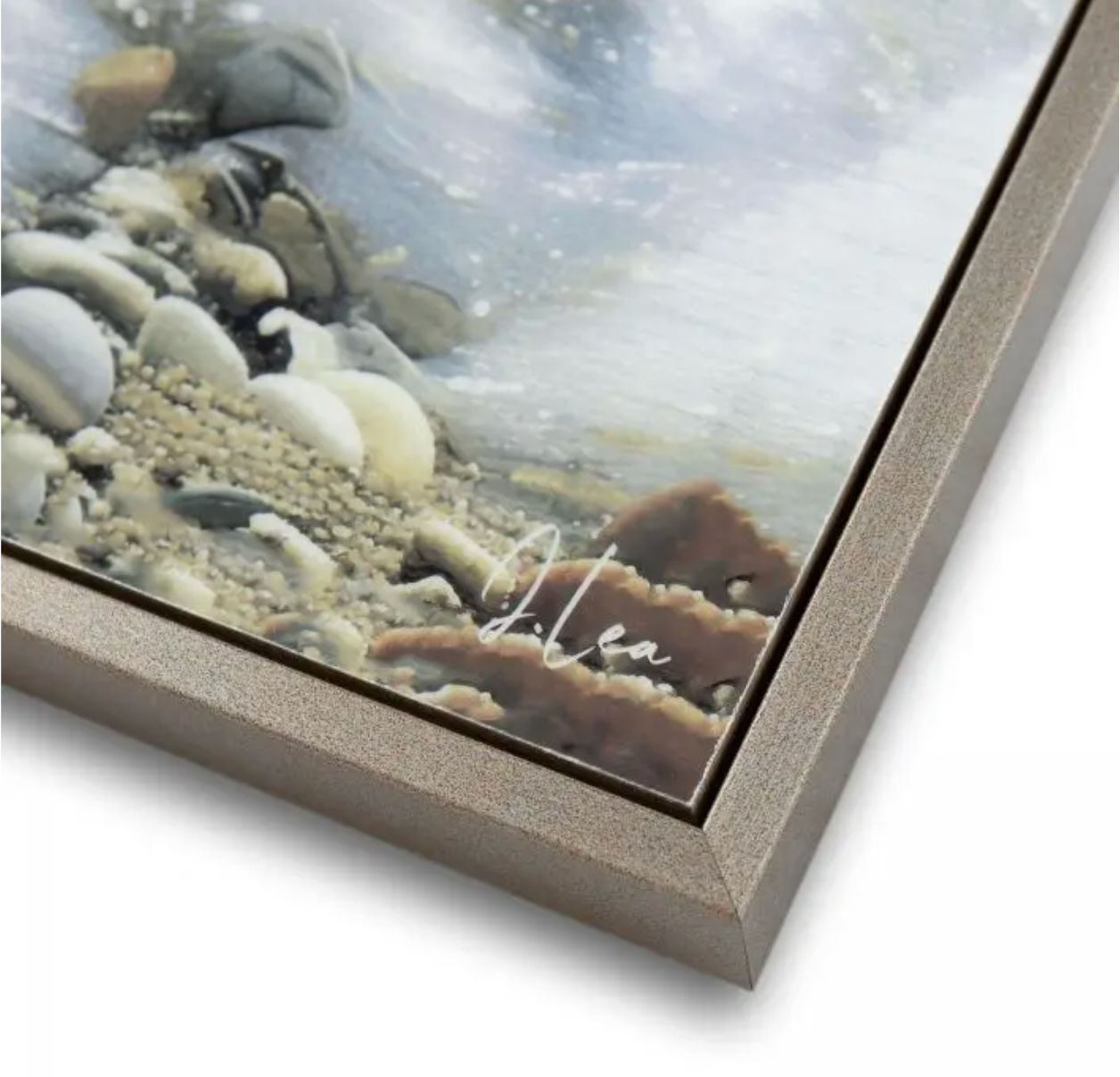Crystal Clear Framed Canvas Wall Art