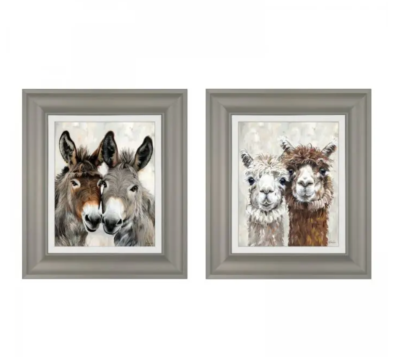 Fur Friends Framed Canvas Set