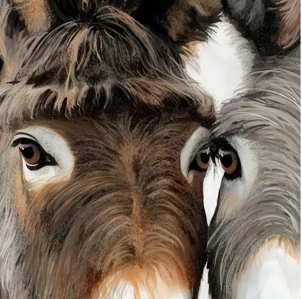 Fur Friends Framed Canvas Set