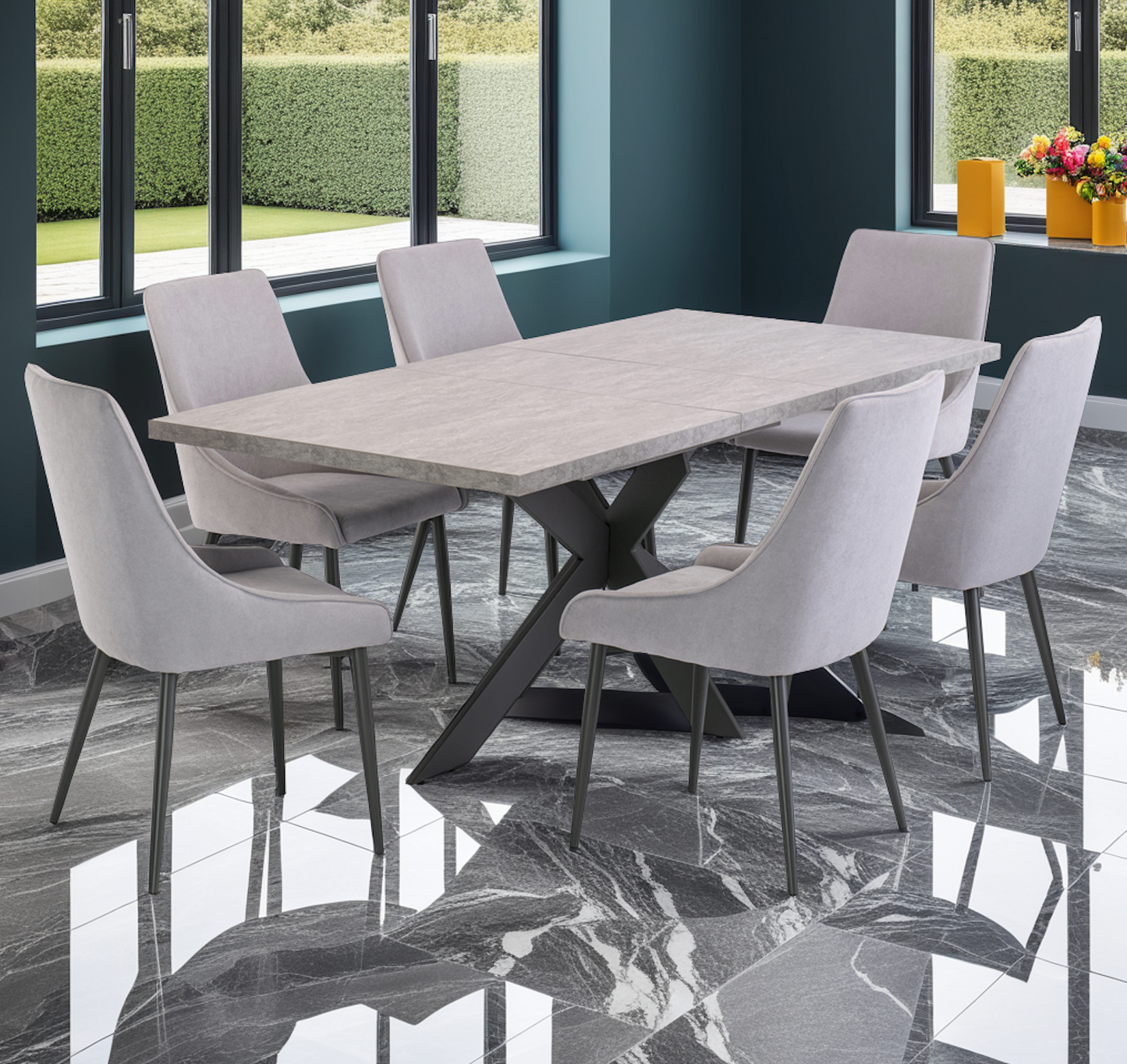 Lorenzo Extending Dining Set
