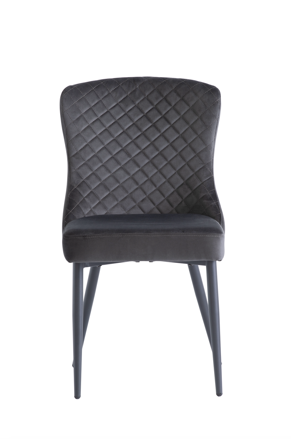 Pair of Hailey Graphite Dining Chairs