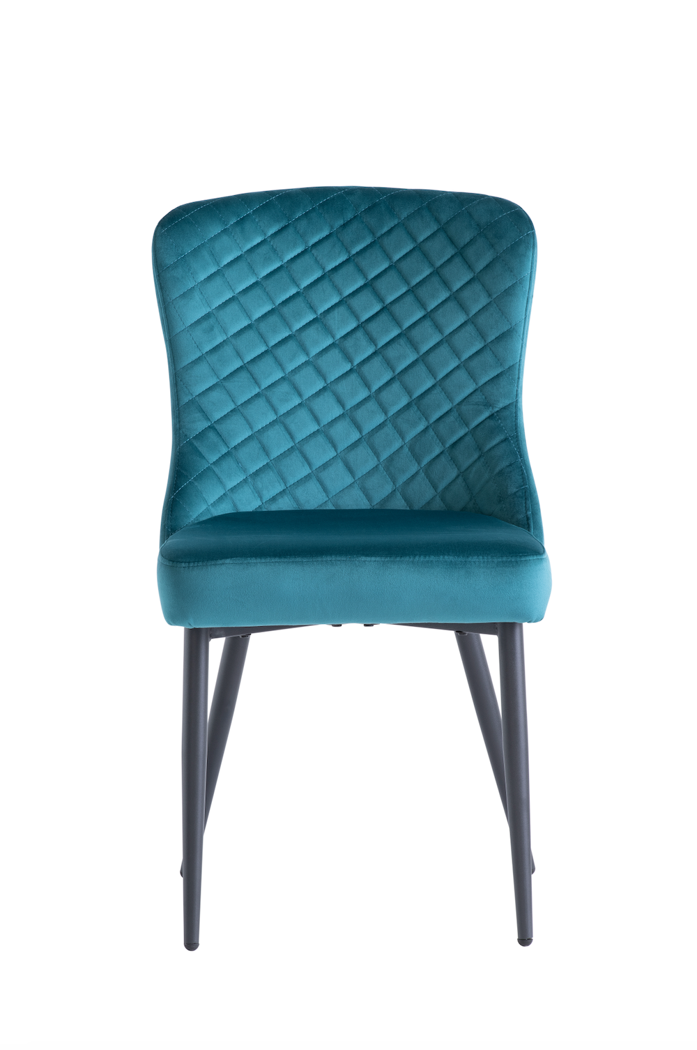 Pair of Hailey Teal Dining Chairs