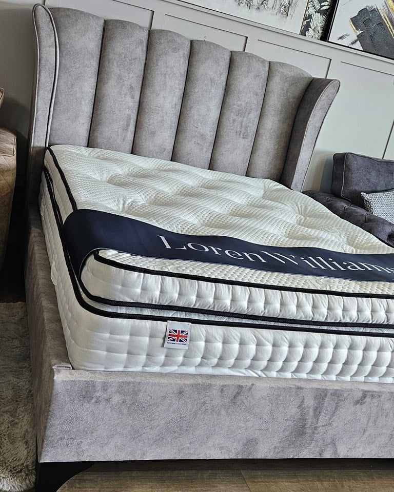 Arrabella Bedframe Marble Silver