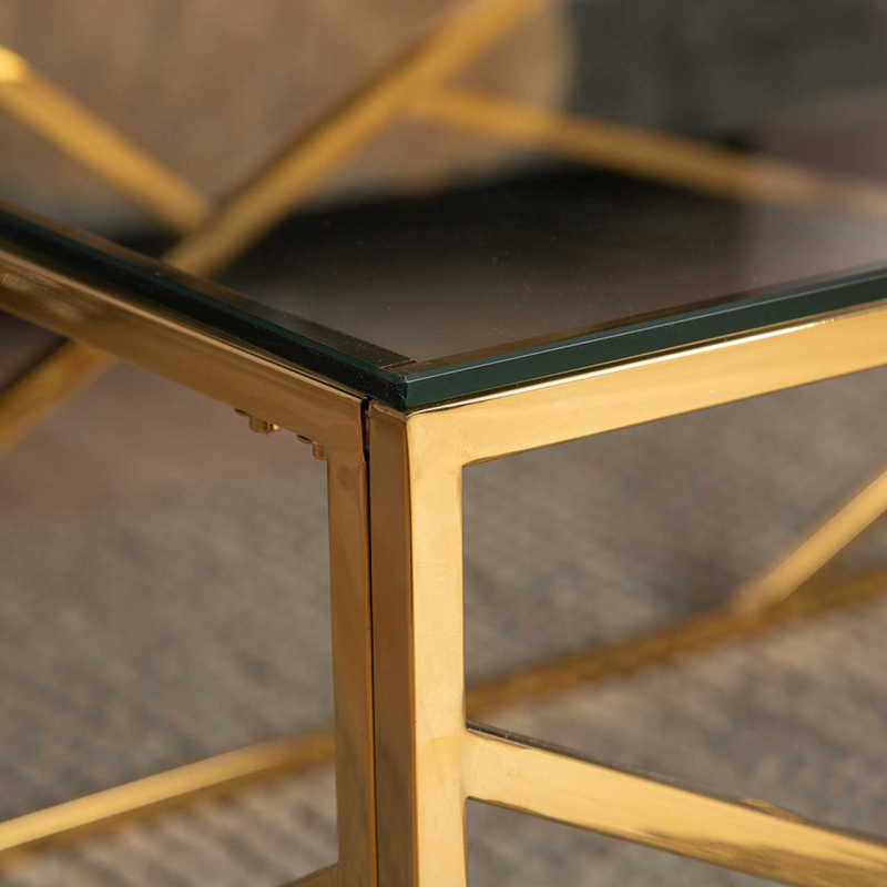 Ayla Gold Coffee Table