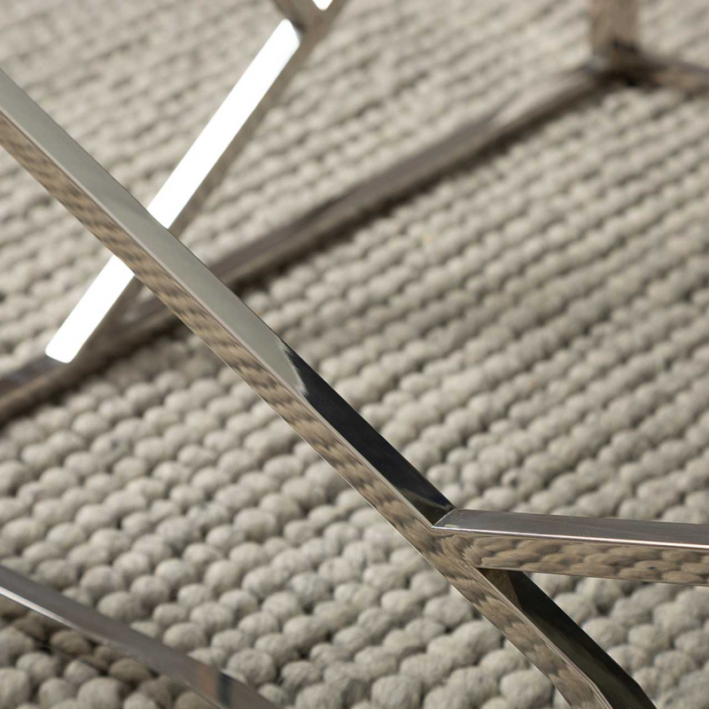 Ayla Chrome Coffee Table