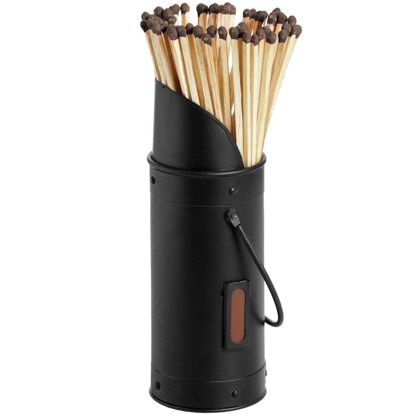 Black Match Holder With 60 Matches