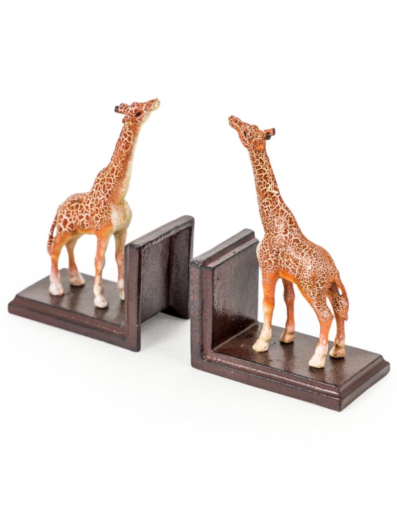 Giraffe Bookends