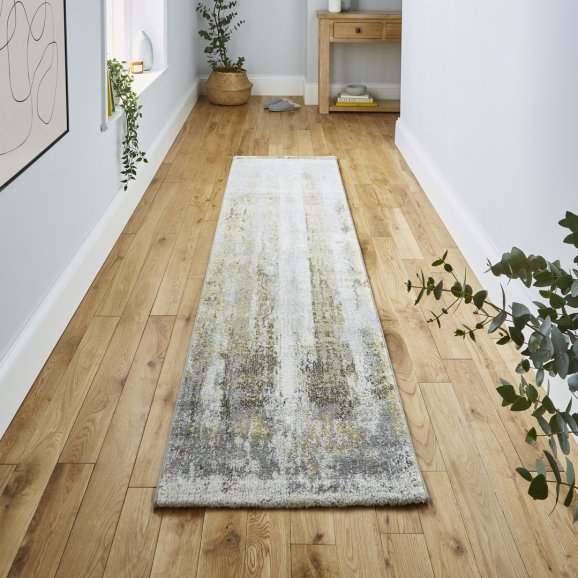 Boston Rug Ivory/Yellow