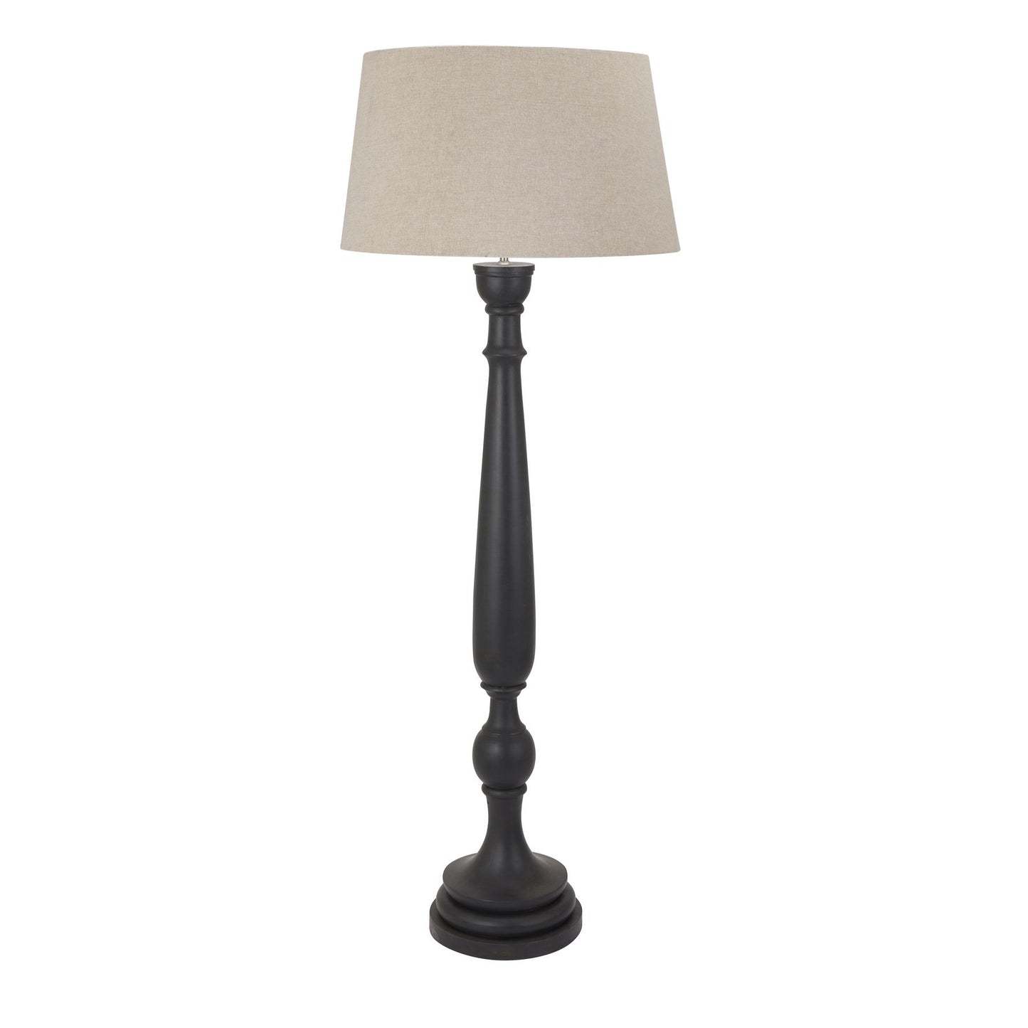 Delaney Grey Droplet Floor Lamp