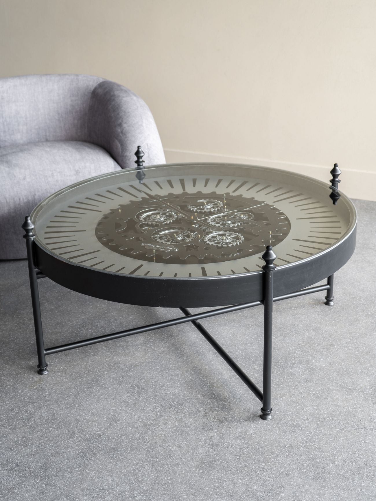 Royal Cog Clock Coffee Table