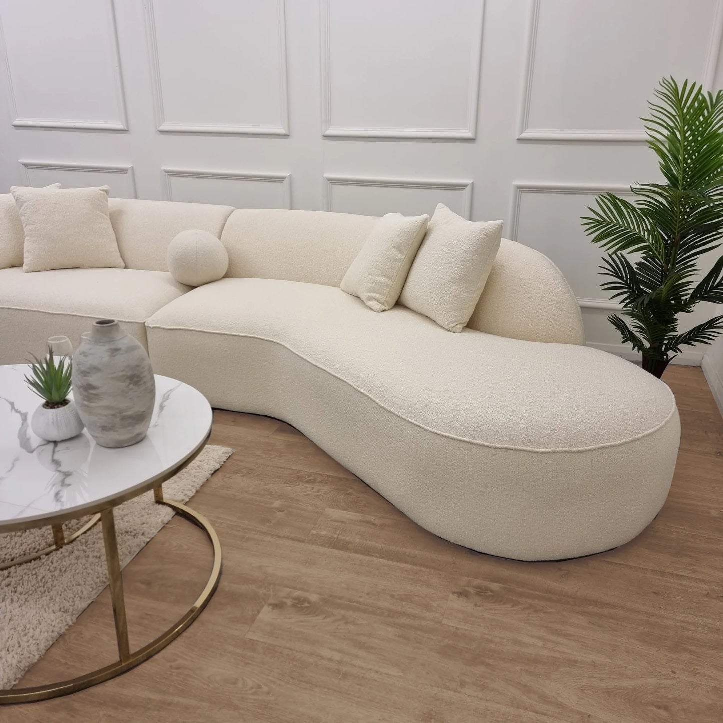 Pebble Boucle Sofa