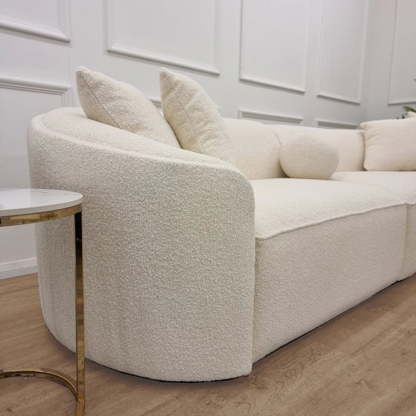 Pebble Boucle Sofa
